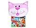 Seat Pets (Original Pink Cat) - As Seen on TV - Kids Seat Belt Car Travel Pillow and Plush Animal Toy - Compatible with Any Safety Belt to Provide Head & Neck Support