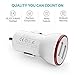 Anker 12W Dual USB Car Charger PowerDrive 2 Lite for iPhone 6s / 6 / 6 Plus, Note 5, iPad Air 2, Galaxy S6 / S6 Edge / Edge+, Note 5 and More
