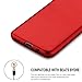 Galaxy S8 Plus Case, Myriann Luxury Slim Full Body Flexible TPU Drop Protection Tactile Grip Case Cover Guard for Samsung Galaxy S8 Plus (2017) (Red)