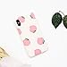iPhone Xs Cute Case for Girls, YeLoveHaw Flexible Soft Slim Fit Full Protective Shell Phone Case with Summer Style Pink Juicy Peach Fruit Pattern for iPhone Xs/X 5.8 Inch (Peach)