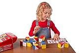 Wooden cubes FIND A PATTERN blocks - kids educational toys improve memory attention logical creative thinking imagination learning toys for kids by Nikitin