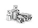 TEKTON Adapter and Reducer Set, 4-Piece | 14385, Chrome