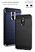 Protective Cover Phone Case for LG Stylo 5 Phone Case (Black+Blue)…