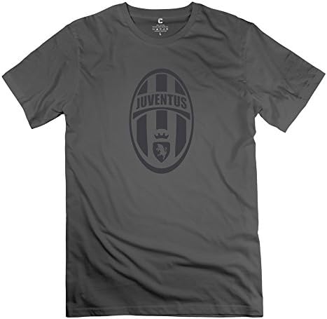 JIEN Men's 2015 JFC Juventus Distressed Logo Fleece T-shirt L DeepHeather