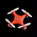 CHEERSON CX-10 RC Nano Drone with Controller 4CH 2.4GHz 6-Axis Gyro Headless Mini Quadcopter Airplane Orange
