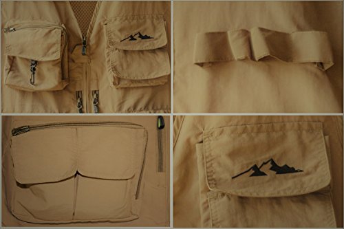 Outdoor-Fly-Fishing-Vest-with-16-Pockets-Breathable-active-wear-Jacket-for-Fishing-Photography-Sports-Hiking-Cycling-and-Hunting-Lightweight-Mesh-Fabric-great-to-hold-all-your-Gear Outdoor-Fly-Fishing-Vest-with-16-Pockets-Breathable-active-wear-Jacket-for-Fishing-Photography-Sports-Hiking-Cycling-and-Hunting-Lightweight-Mesh-Fabric-great-to-hold-all-your-Gear