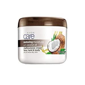 Avon Care Restoring Moisture with Coconut Oil - Multipurpose Cream Face, Hand & Body 400ml