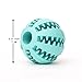 Coevals Club Pet Dog Treat Slow Feed Ball, Interactive IQ Non, Toxic Rubber Dental Treat Tooth Cleaning Toy for Dogs Training Playing Chewing, 2.8