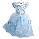Z.D New Cinderella Princess Dress cosply Costume Girls Party Dresses