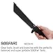 SOGfari 10 in. Machete, Kraton, Tanto Plain