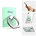 iRing Original - Include Hook Mount for Wall or Car Cradle. AAUXX Cell Phone Ring Grip Finger Holder, Mobile Stand, Kickstand, iPhone, Android, Smartphones, Tablets. (Mint Green)