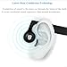 Bone Conduction Headphones, HLQING Bluetooth Wireless Stereo Headset V4.2 Cheek Bone Over The Ear Headset, Sweatproof, Water Resistant Sports Headphone