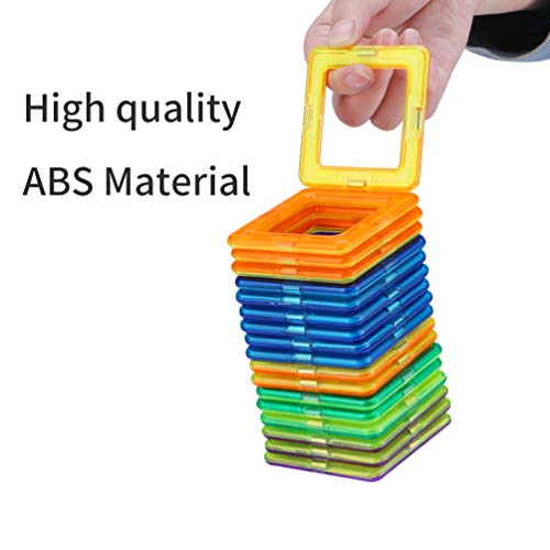 Magnetic Blocks-Magnetic Blocks Building Set for Kids-135 PCS - Thumbnail 6