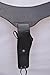 LEATHERTOWN USA Gun Holster & Belt Cowboy Western Style Rig .22 Cal Single Drop Holster Standard .22 Barrel