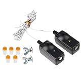 Safety Sensor Eyes for 41A5034 Liftmaster Sears Chamberlain Craftsman Garage Door Opener (1 kit)