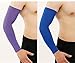CiSiRUN Unisex Arm Sleeves Sun Block UV Protection Warmer or Cooler Band Long Arm Sleeves for Cycling/Golf/Basketball/ Other Sports （8 pairs)