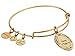 Alex and Ani Aunt Rafaelian Gold Bangle Bracelet