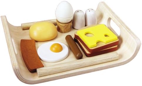 PlanToys Wooden Breakfast Menu Pretend 