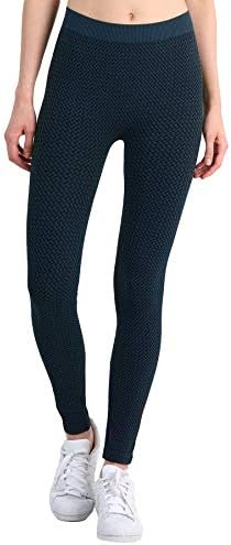 NIKIBIKI Women Seamless Weave Pattern Leggings, One Size