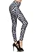 R590-PLUS Hypnotic Print Fashion Leggings