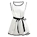 Ularmo Summer Fashion Sweet Slim Fit Lady Chiffon Sleeveless T-Shirt Blouse