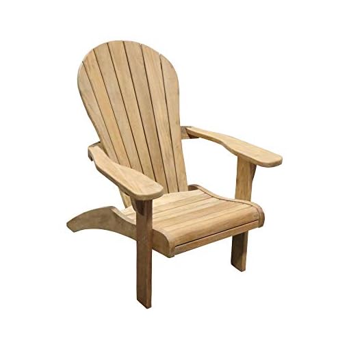 Titan Teak Adirondack Chair Beachfront Decor