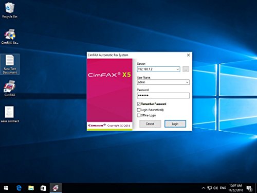 CIMSUN-CimFAX-H5-Fax-from-Desktop-High-Speed-Fax-Server-100-Users-Fax-from-OfficeHomeon-Field-Fax2Email-Professional-Fax-System-For-Windows
