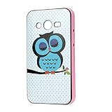Mokingtop® Cute Sleeping Owl Pc+tpu Cover Case for Samsung Galaxy Core Ii 2 G355h