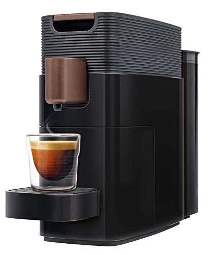 K-fee-One-Kaffeekapselmaschine-1455-Watt-08-Liter-Wassertank-Farbe-Schwarz-Kupfer