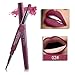 Honhui Miss Rose Womens Double-End Lasting Waterproof Lip Liner Lipstick Pencil 8 Color (B)