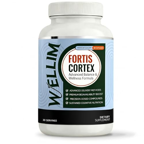 Wellim FortisCortex 10-in-1 Balance Wellness Capsule Blend, 60 Capsules at Amazon