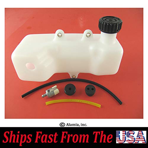Alamia Original Mantis Tiller Fuel Tank KIT,131005-11521,Fits Mantis with 2-Cycle Engines Old Style with Single and Two Fuel Hoses
