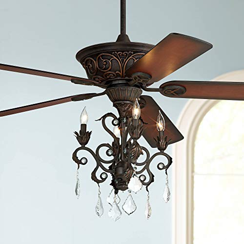 Casa Vieja 52" Contessa Vintage Country Cottage Indoor Ceiling Fan with