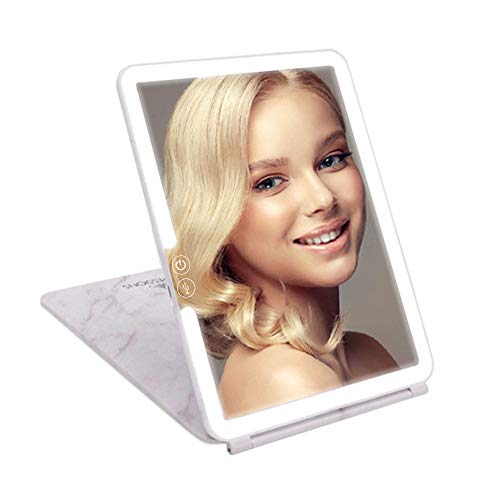 Impressions Vanity Touch Pad 2.0 Rechargeable LED Makeup Mirror with