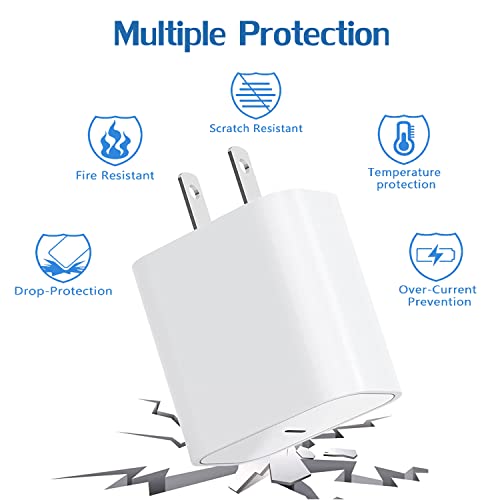 Fast iPhone 13 Charger Block [Apple MFi Certified] 6.6FT Fast Charging
