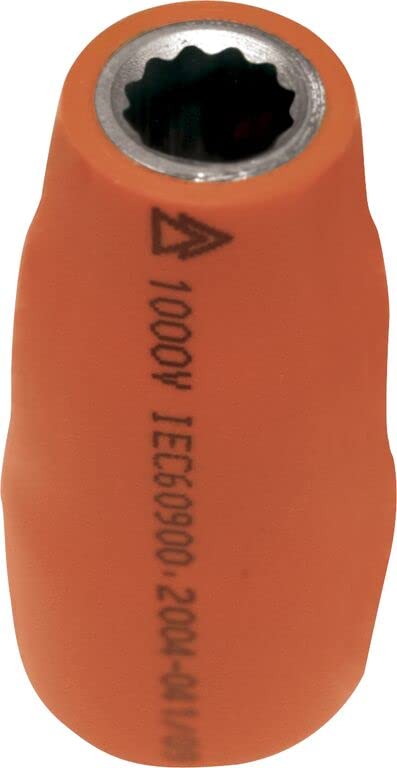 Ega Master 73477 - Socket Wrench 3/8" - 1/4" 1000 V (12 Edges)