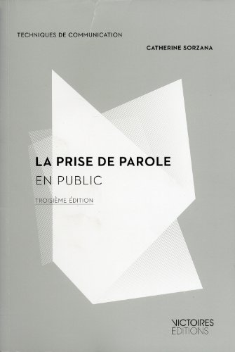 La  prise de parole en public