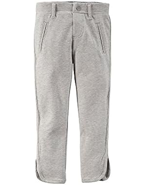 Gray Ponte Leggings - Toddler Girls - 2T