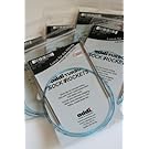 addi Turbo SOCK ROCKETS Circular Knitting Needles by SKACEL 24" Size 0