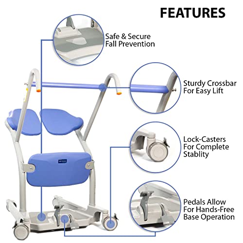 ArjoHuntleigh Sara Stedy Sit to Stand Manual Patient Lift Aid Fully