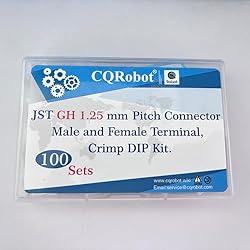 CQRobot 100 Sets/800 Pieces 1.25 mm Pitch 6-Pin