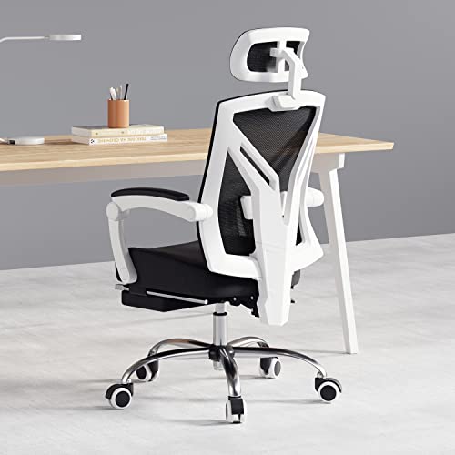Hbada Ergonomic Office Chair High Back Desk Chair Recliner Chair with Lumbar Support Height
