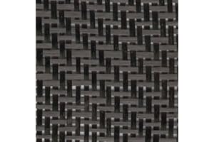 FIBERGLASS WAREHOUSE Carbon Fiber Cloth - 3K, 5.7oz x 50-2x2 Twill Weave Fabric - 6 Yard Roll