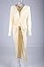 Missord Women Long Sleeve V Neck Irregular Soft Casual Long Tops Blouses Small Light Yellow