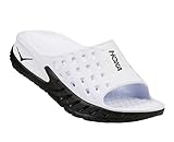 Hoka One One Women's Ora Recovery Slide (8, Black/White)