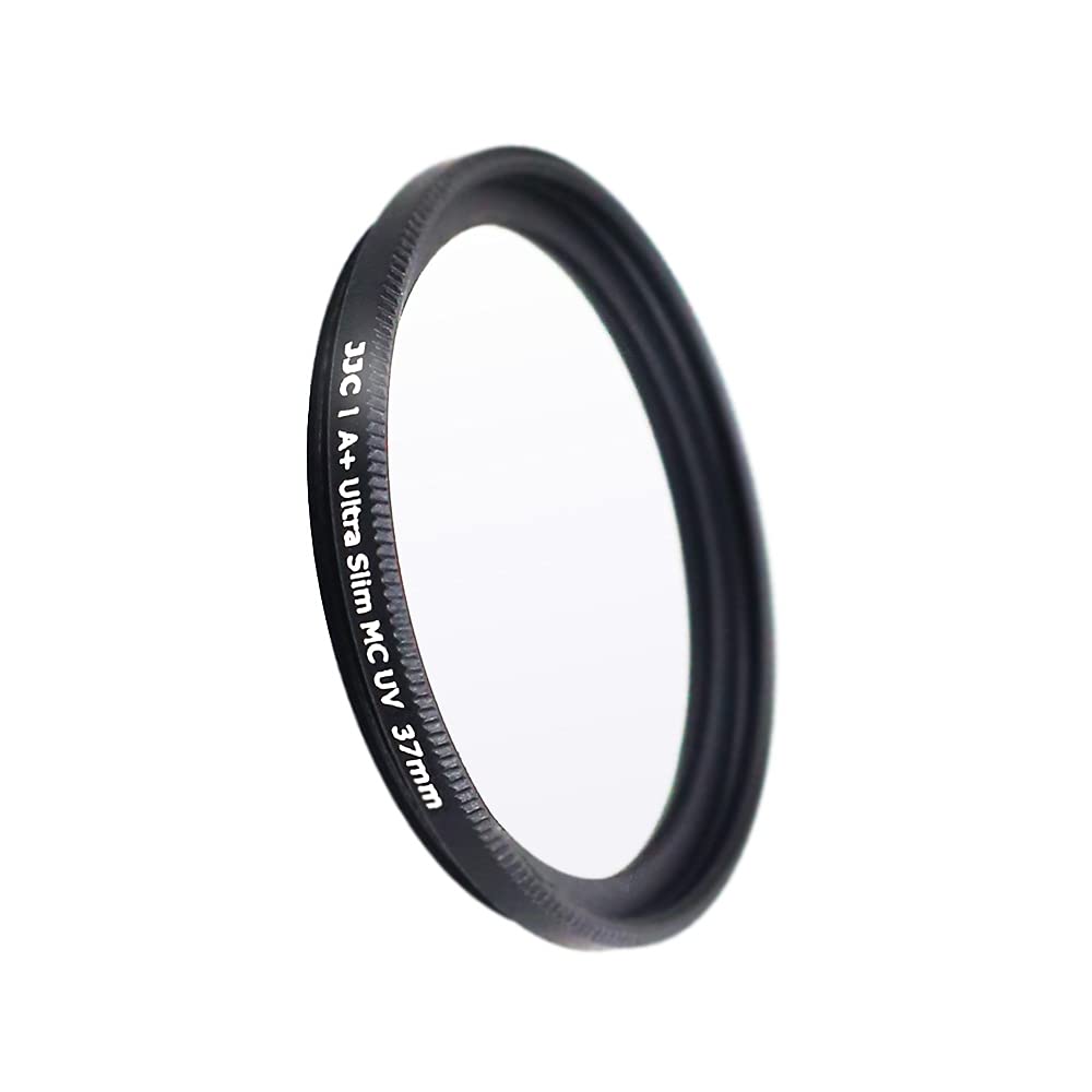 JJC 37mm UV Filter Ultra Slim Multi-Coated Ultraviolet Protection Lens Filter (BLACK)