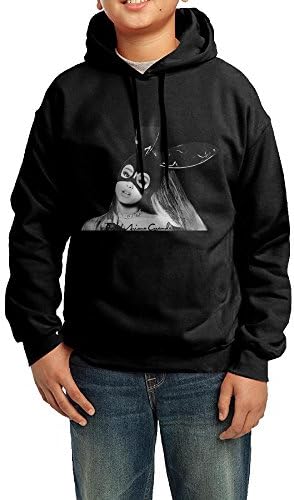 Sandyx Youth Ariana Grande Dangerous Woman Boys Girls Hoodies Sweatshirt Size M US Black