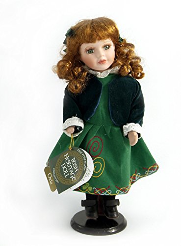 12" Orla Porcelain Doll in Irish Dancer Costume