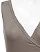 LA BASIC Women's Sleeveless Wrap Bodice Maxi Dress - Made in USA (S-3XL / 28 Colors)