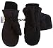 N'Ice Caps Kids Easy On Velcro Wrap Waterproof Thinsulate Winter Snow Mitten (1-2 Years, Black)